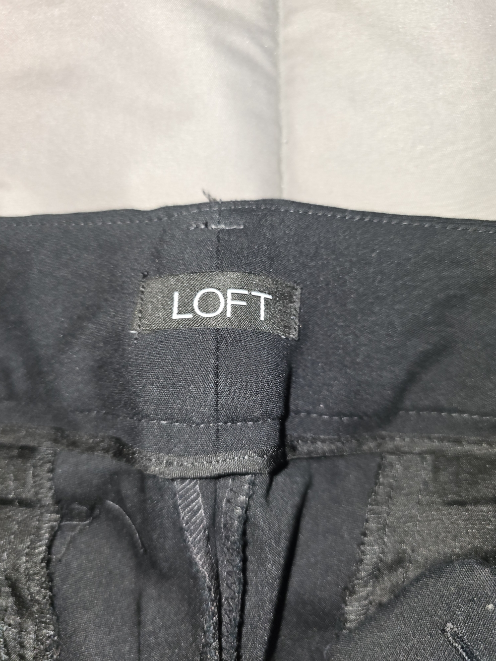 LOFT Black Julie Skinny Stretch Pants - Picture 5 of 5